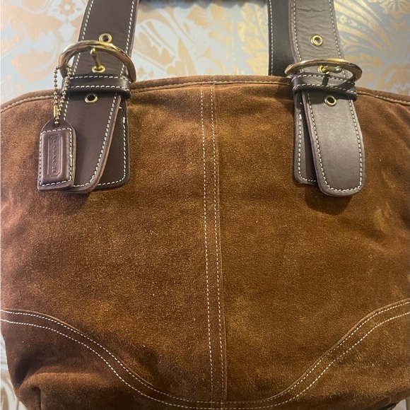 COACH VINTAGE SUEDE - Picture 3 of 9